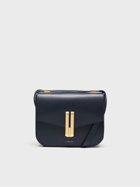DeMellier Navy Smooth Vancouver Bag